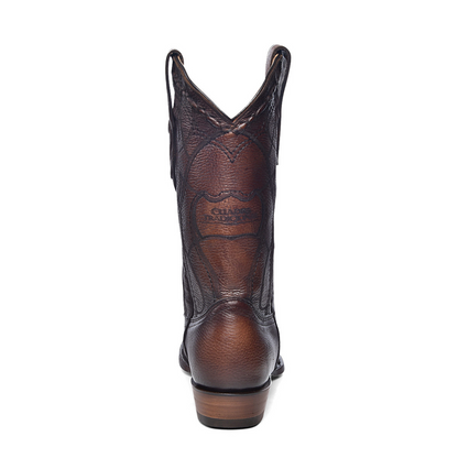 Western Exotic Narrow Square Toe Boots – Handcrafted Leather for Men - Men Cuadra Boot CU801