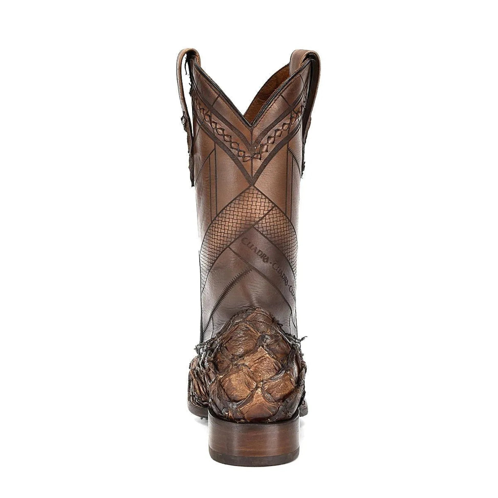 Poison Pirarucu Brown Boots - Men Cuadra Boot CU789 - El Rodeo Western Boutique