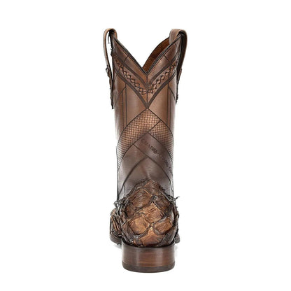 Poison Pirarucu Brown Boots - Men Cuadra Boot CU789 - El Rodeo Western Boutique