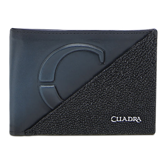 Men Cuadra Stingray Stiching Wallet DU717-P