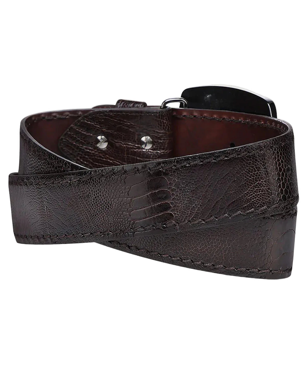 Men Cuadra Ostrich Leg Belt BC439