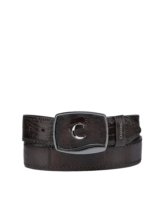 Men Cuadra Ostrich Leg Belt BC439
