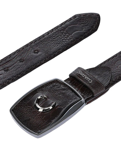 Men Cuadra Ostrich Leg Belt BC439
