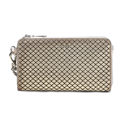 Women Cuadra Golden Zipper Wallet DU795-P