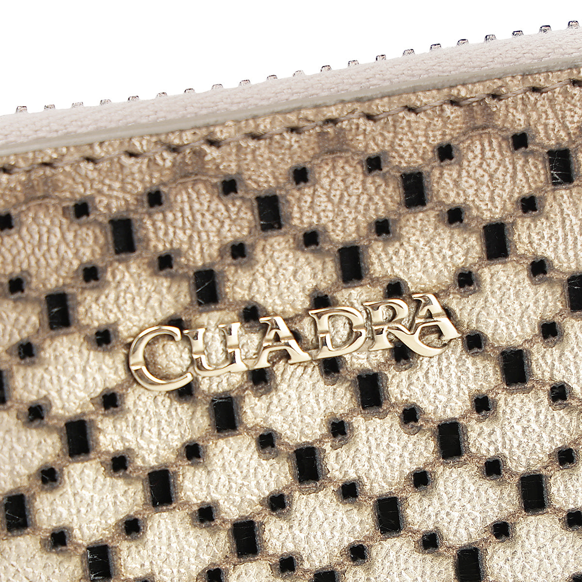 Women Cuadra Golden Zipper Wallet DU795-P