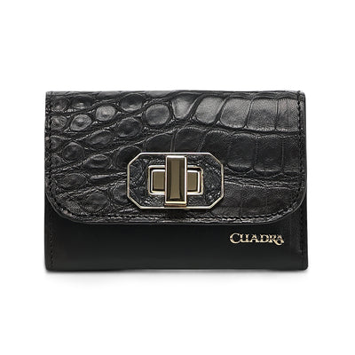 Women Cuadra Alligator Stiching Wallet DU796