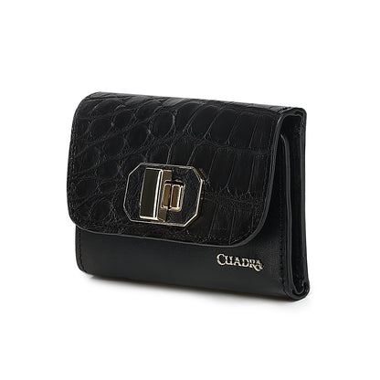 Women Cuadra Alligator Stiching Wallet DU796