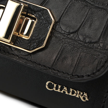 Women Cuadra Alligator Stiching Wallet DU796