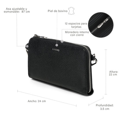 Women Cuadra Cowhide Wallet DU799-P