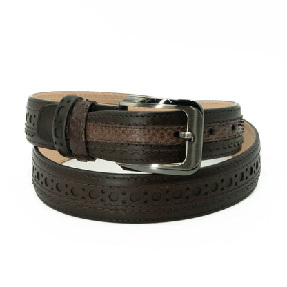 Men Cuadra Python Belt BC338