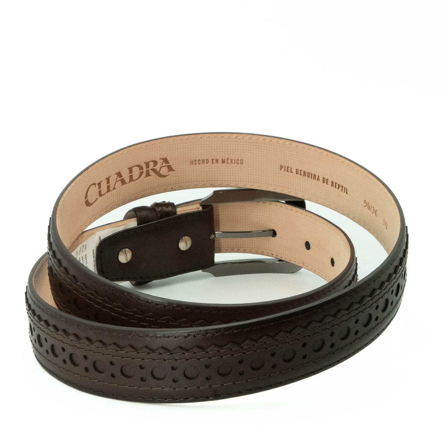 Men Cuadra Python Belt BC338