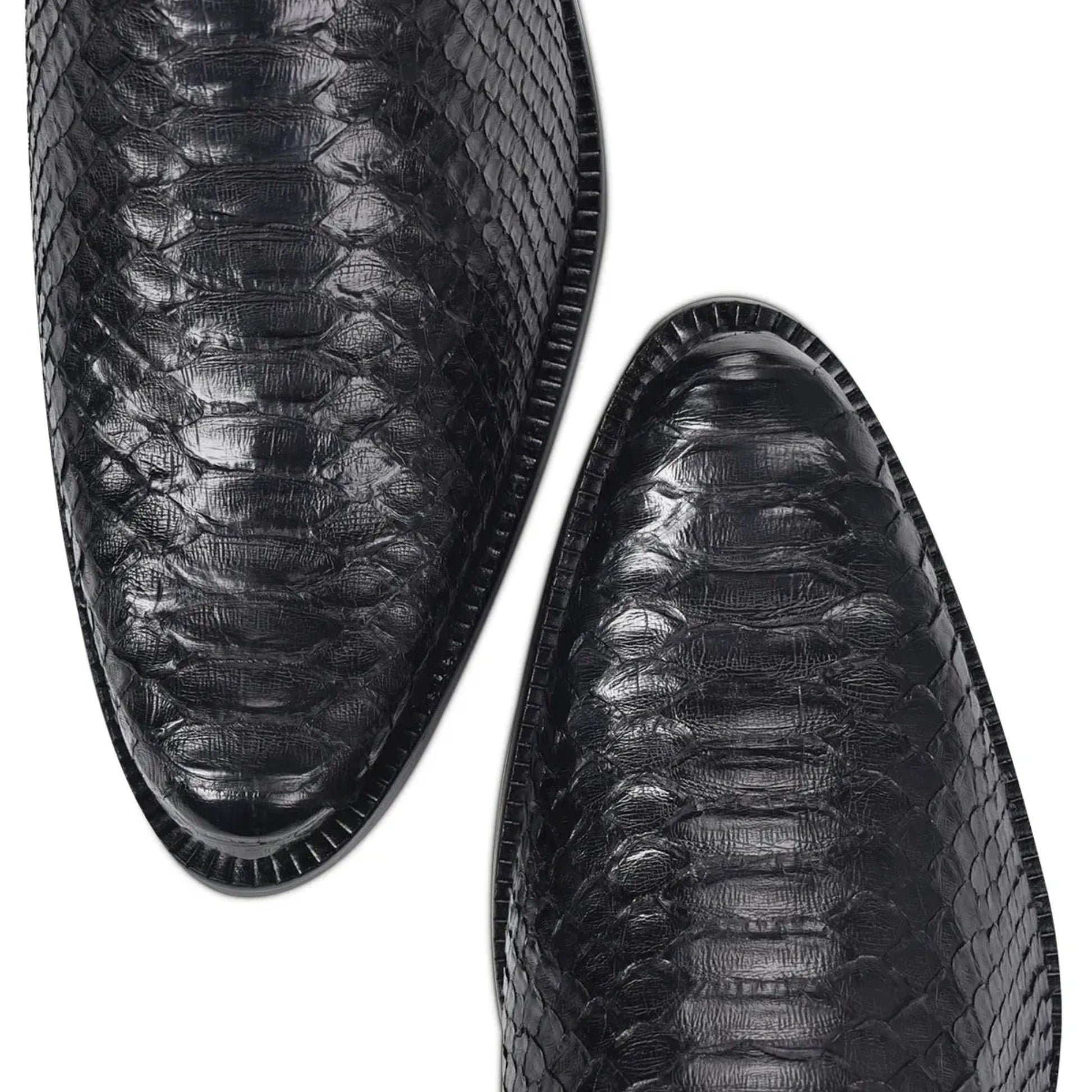 Genuine Python & Bovine Men's Dress Boot - Style Meets Everyday Comfort - Men Franco Cuadra Boot FC817 - El Rodeo Western Boutique