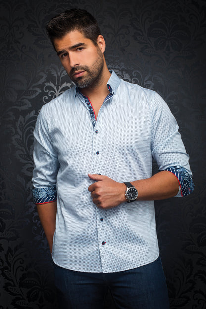 Men Au Noir Woven Shirt Blondel