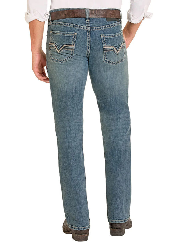 Men Rock&Roll Revolver Straight Denim Jean BM1RD08025