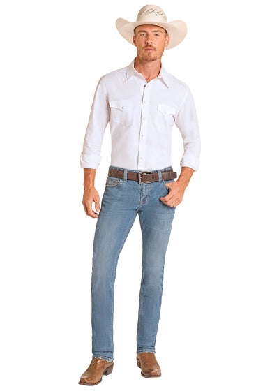 Men Rock&Roll Raised Denin Skinny BM2MD09129