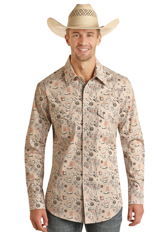 Men Rock&Roll Shirt BMN2S03950