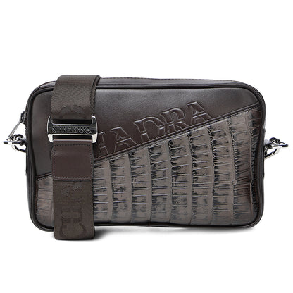 Men Cuadra Alligator Zipper Bag DU729