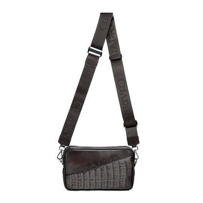 Men Cuadra Alligator Zipper Bag DU729