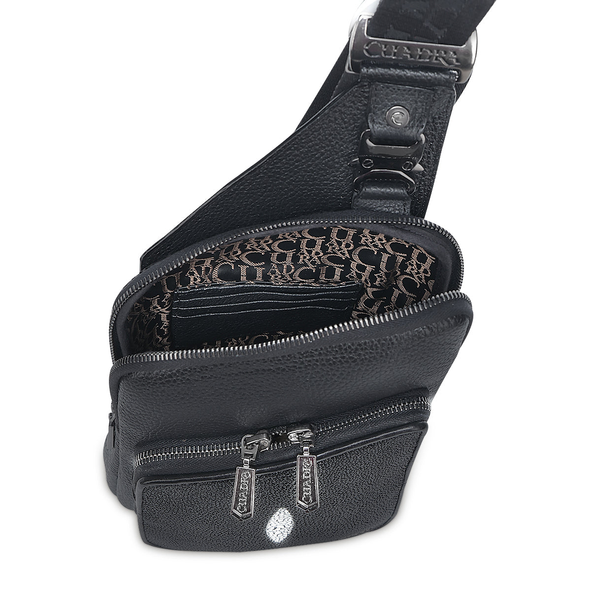 Men Cuadra Stingray Zipper Bag DU761