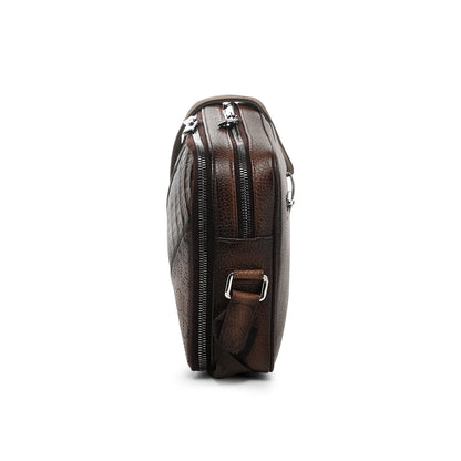 Men Cuadra Caiman Zipper Bag DU809-BG