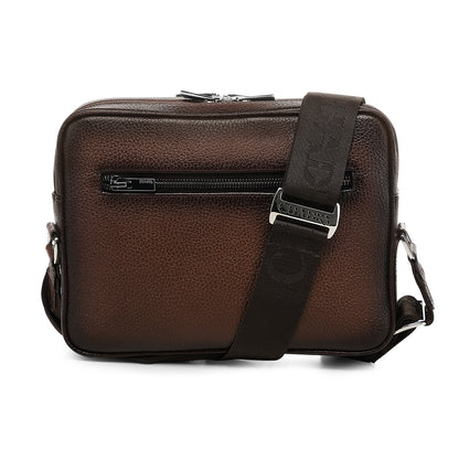 Men Cuadra Caiman Zipper Bag DU809-BG