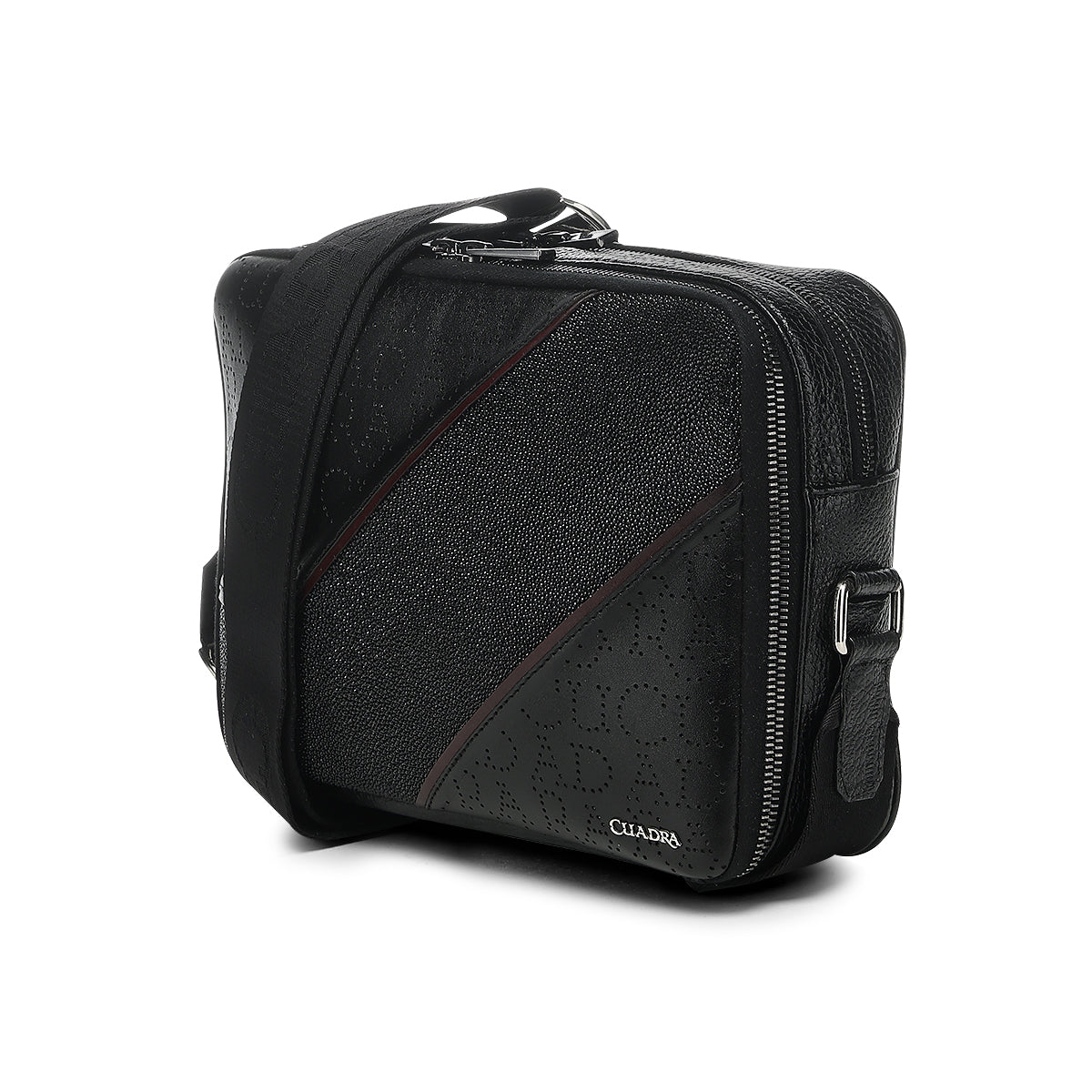 Men Cuadra Stingray Zipper Bag DU810-BG