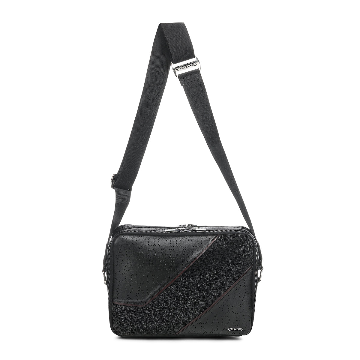 Men Cuadra Stingray Zipper Bag DU810-BG