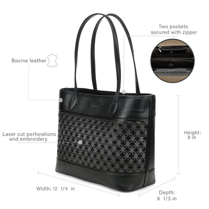 Women Cuadra Cowhide Bag DU819