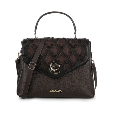 Women Cuadra Cowhide Handbag DU820-BG
