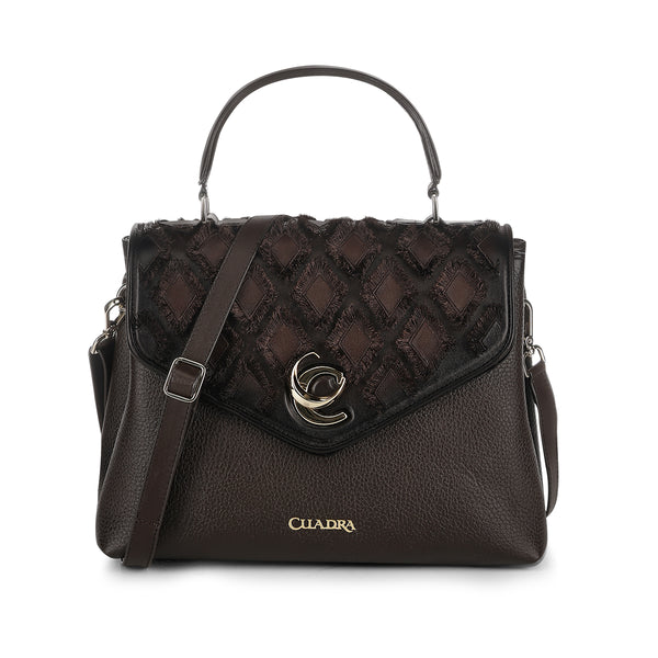 Women Cuadra Cowhide Handbag DU820-BG