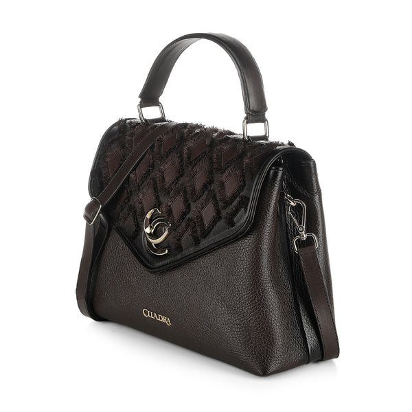 Women Cuadra Cowhide Handbag DU820-BG