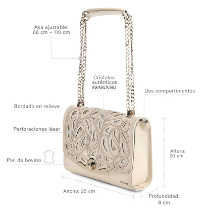 Women Cuadra Bovine Leather Bag DU823