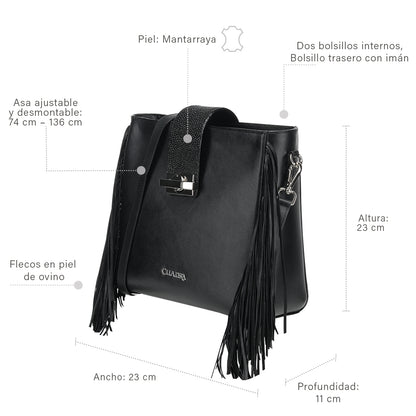 Women Cuadra Stingray Stiching Bag DU831