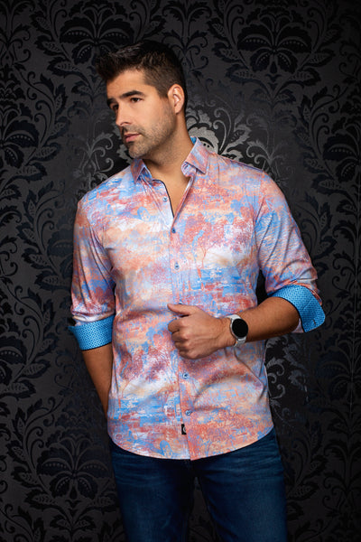Men Au Noir Knit Shirt Breeze (LS)