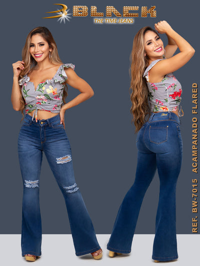 Women Black Jean BW-7015