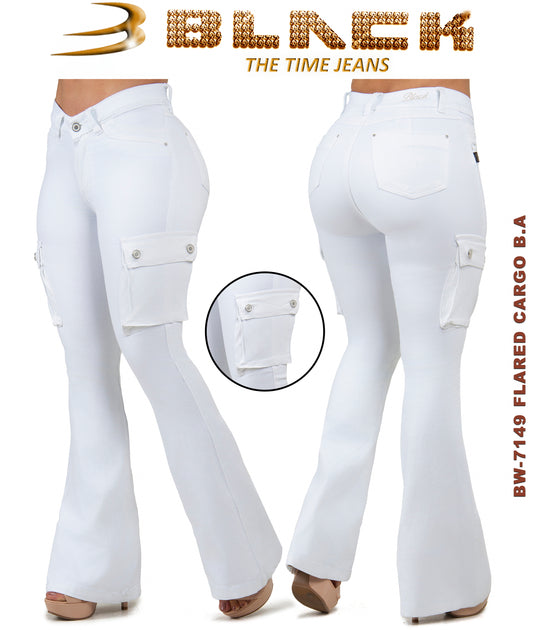 Women Black Jean BW-7149