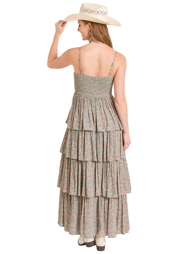 Women Rock&Roll Maxi Dress Jade BWD0R08081