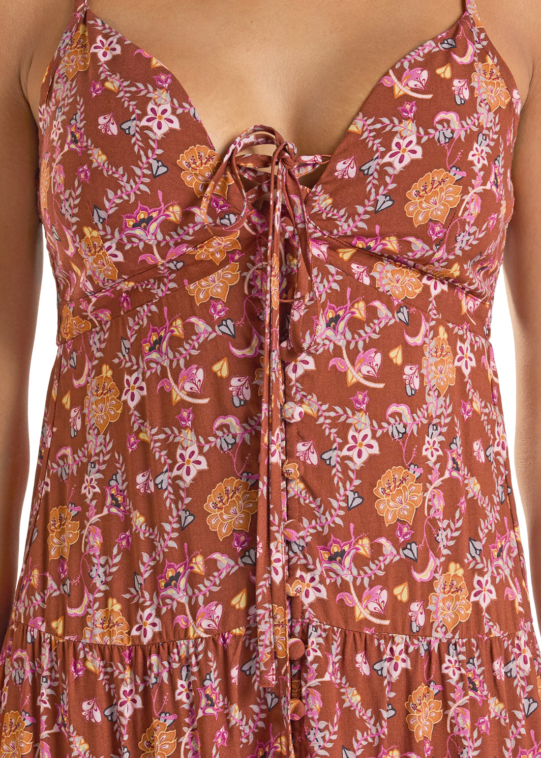 Women Rock&Roll Halter Maxi Dress BWD0R08800