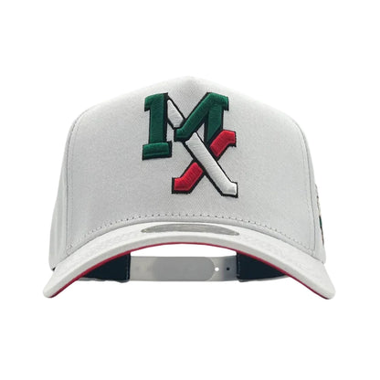 MX Baseball Cap Blanca Tricolor
