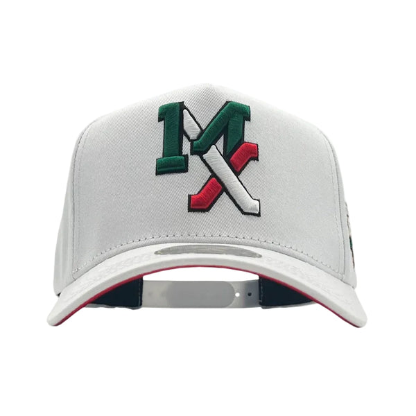 MX Baseball Cap Blanca Tricolor