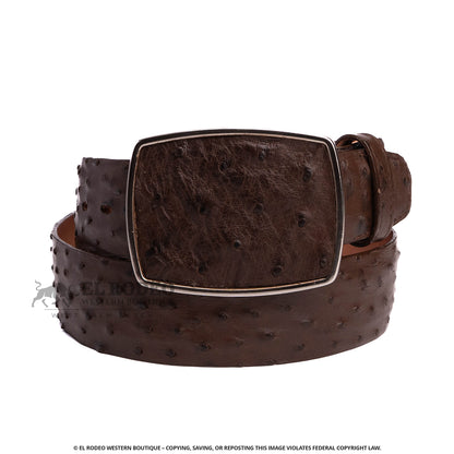 Men Los Altos Ostrich Belt C11A0307