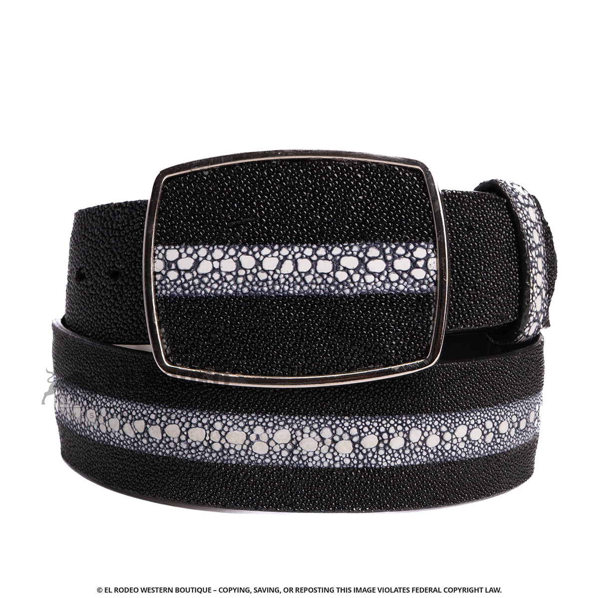 Men Los Altos Stingray Belt C11A1105