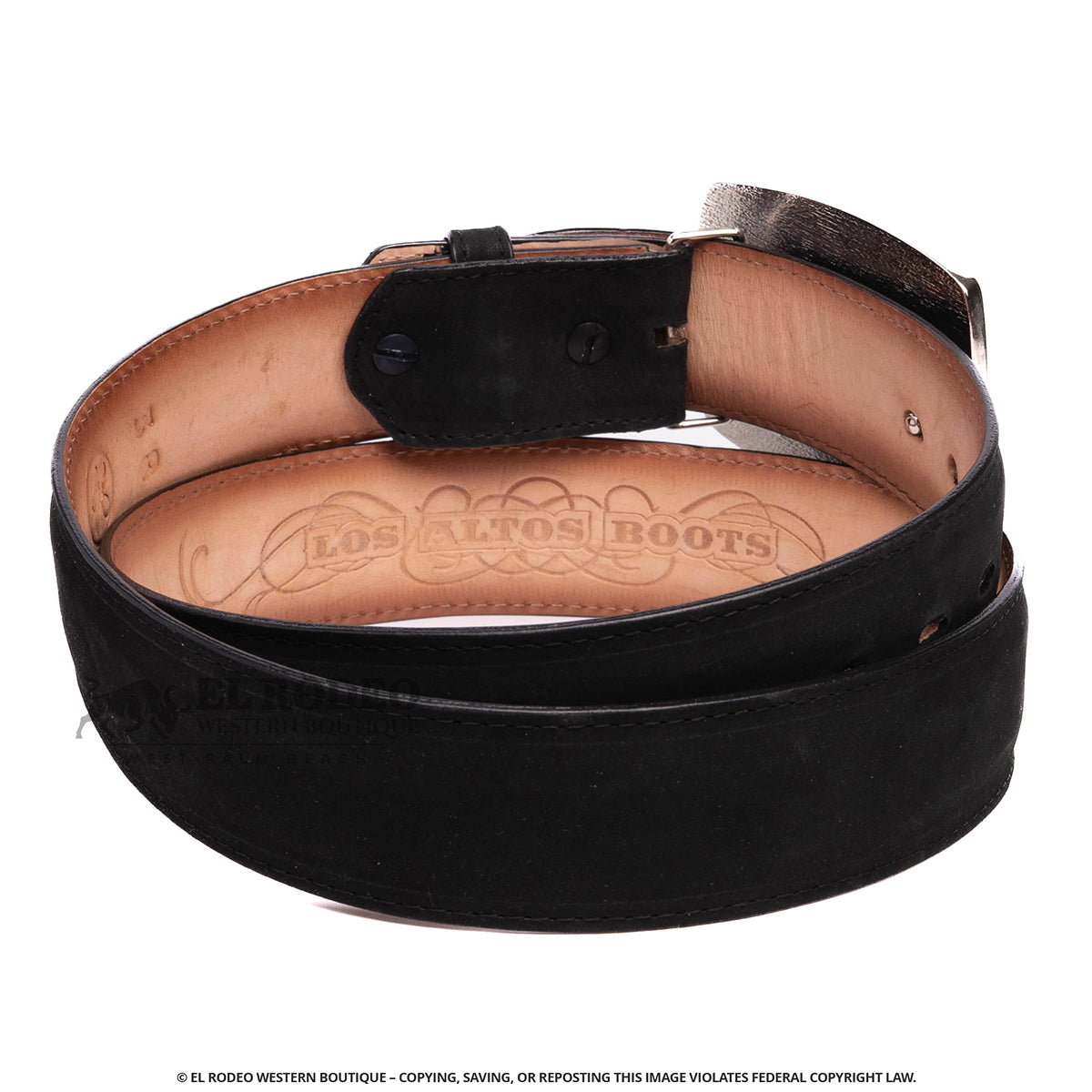 Men Los Altos Suede Belt C11A6305