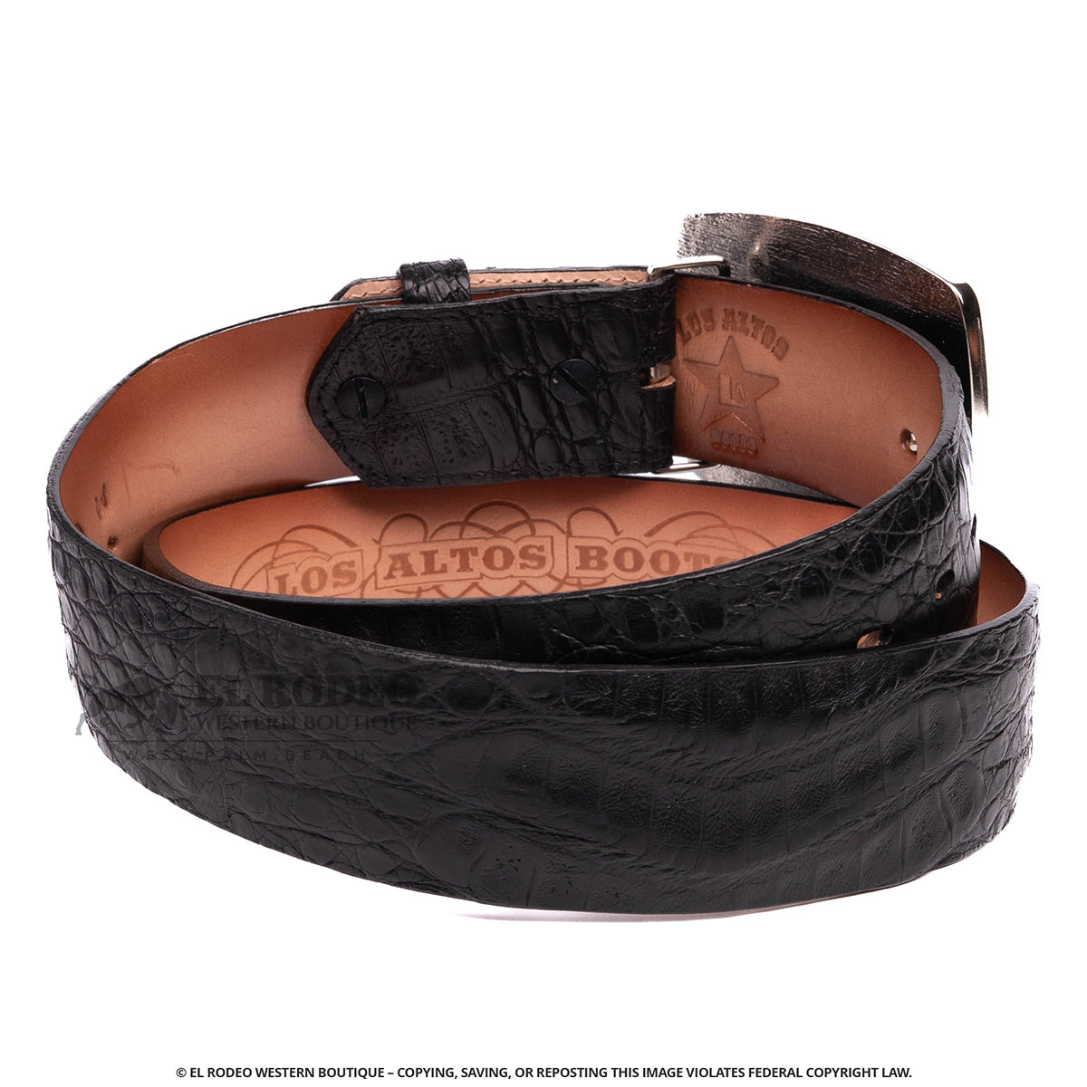Men Los Altos Caiman Belt C11A8205