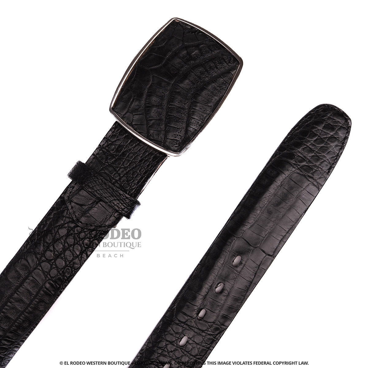 Men Los Altos Caiman Belt C11A8205