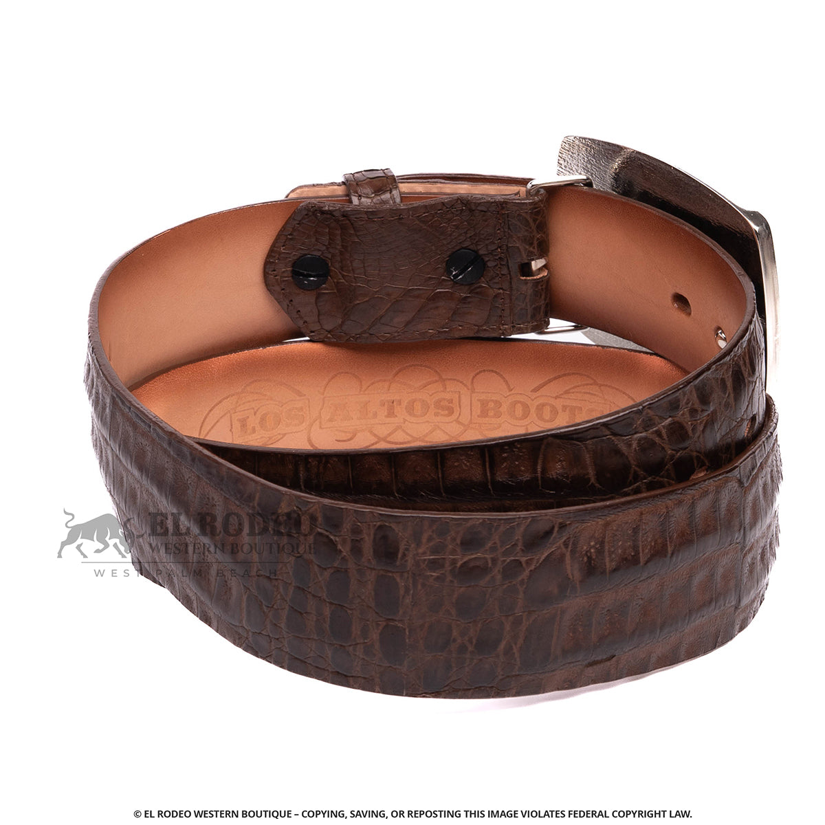Men Los Altos Caiman Belt C11A8207