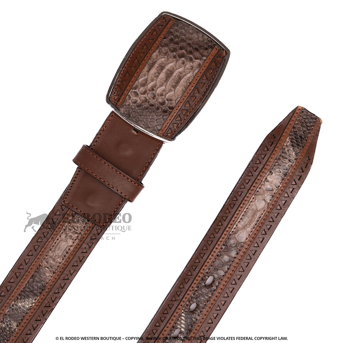 Men Los Altos Python Belt C25U5785