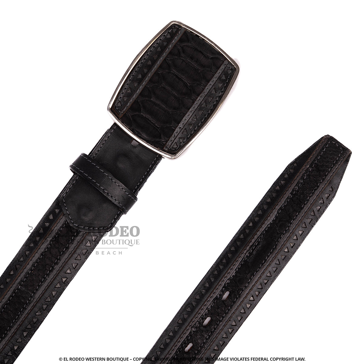 Men Los Altos Python Belt C25UN5705