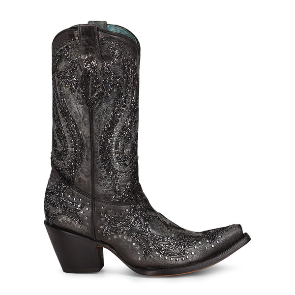 Women Corral Cowhide Boot C3826