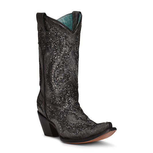 Women Corral Cowhide Boot C3826